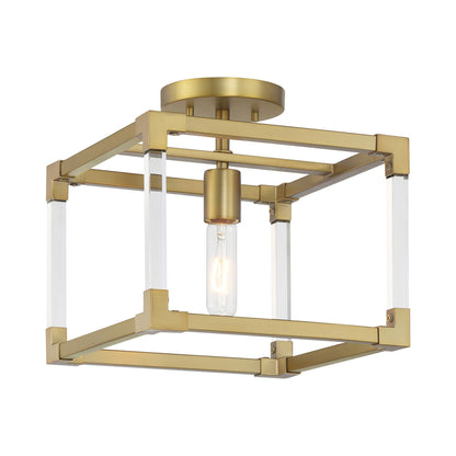 Oro District Semi Flush Mount Ceiling Light in Detail.