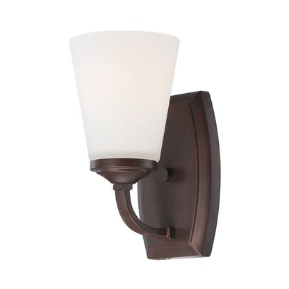 Overland Park Bath Wall Light in Vintage Bronze (1-Light).
