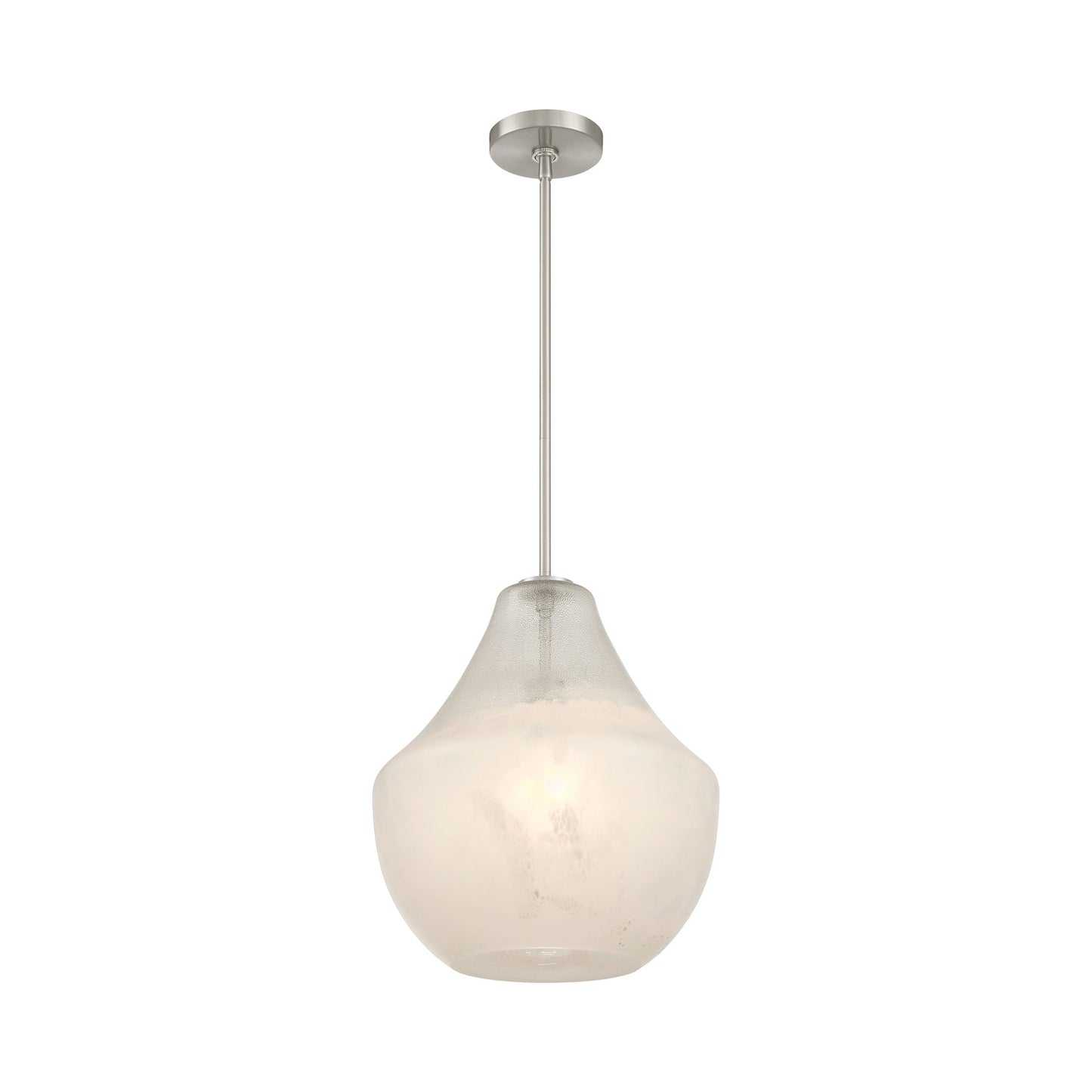 Pacific Pendant Light in Misty White.