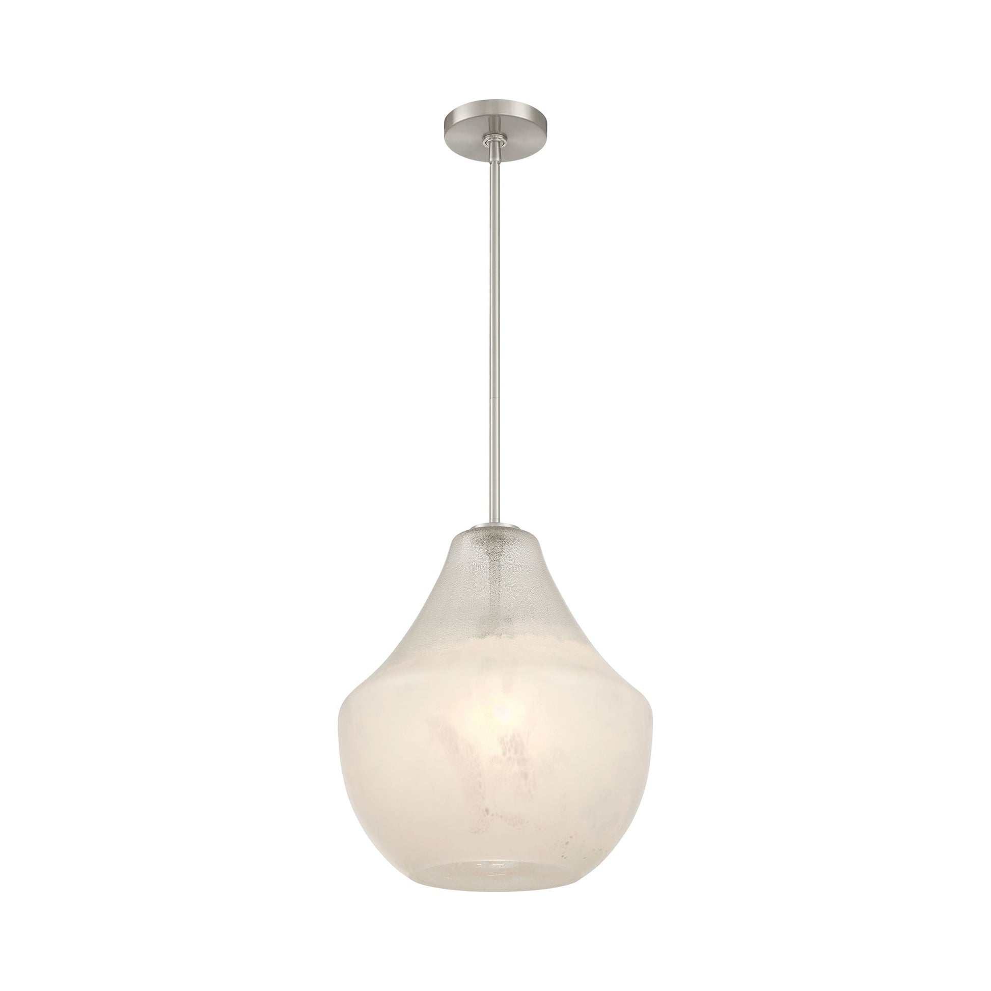 Pacific Pendant Light in Misty White.