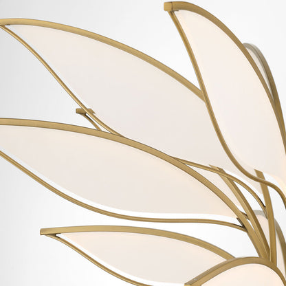 Papilio LED Chandelier in Detail.