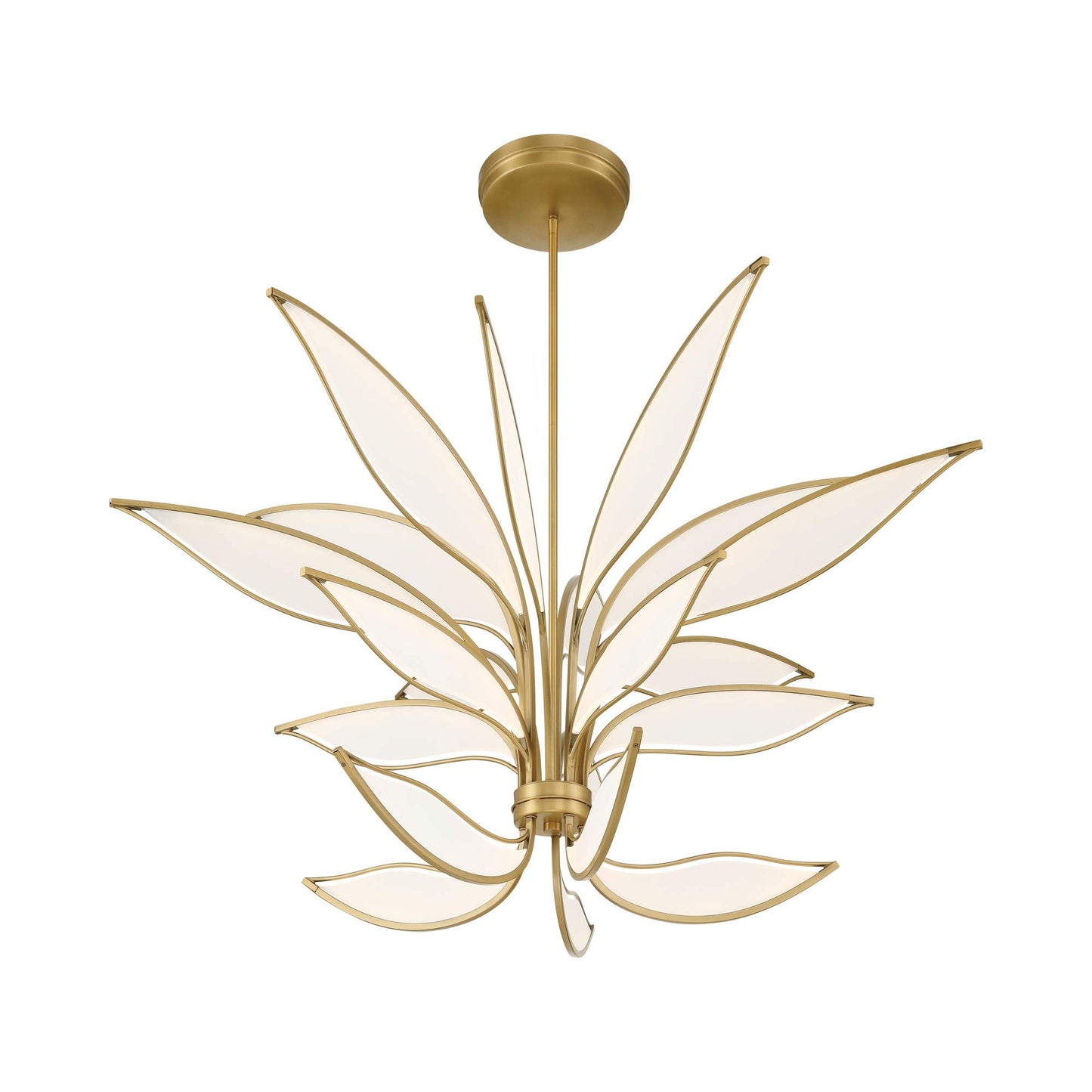 Papilio LED Chandelier in Detail.