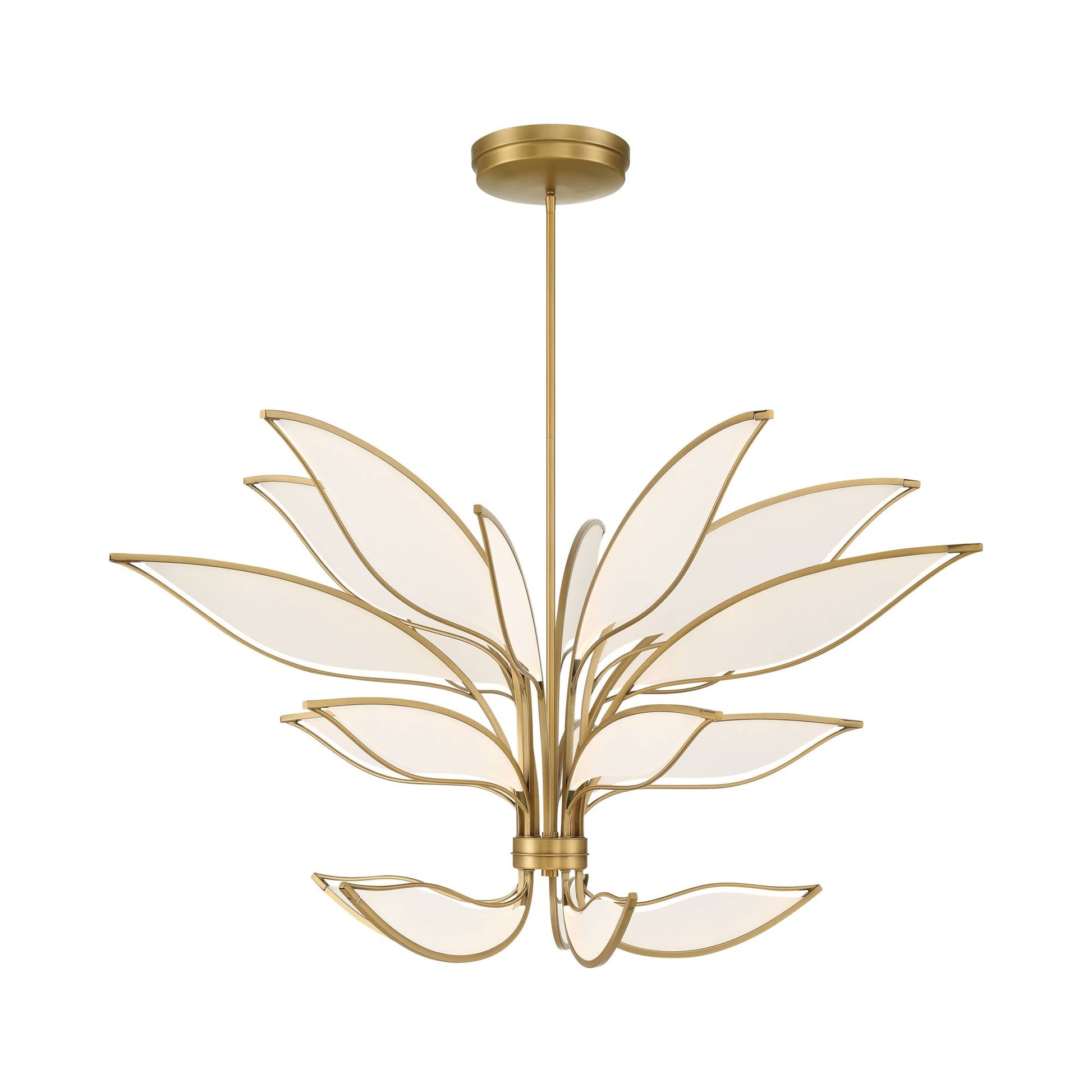 Papilio LED Chandelier in Detail.