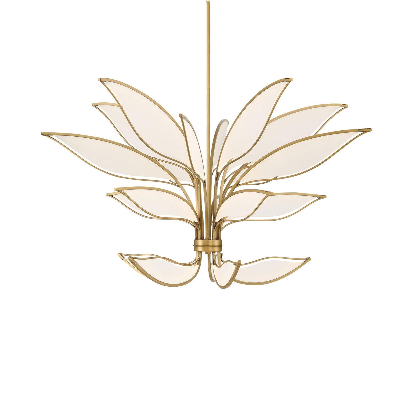 Papilio LED Chandelier in Detail.