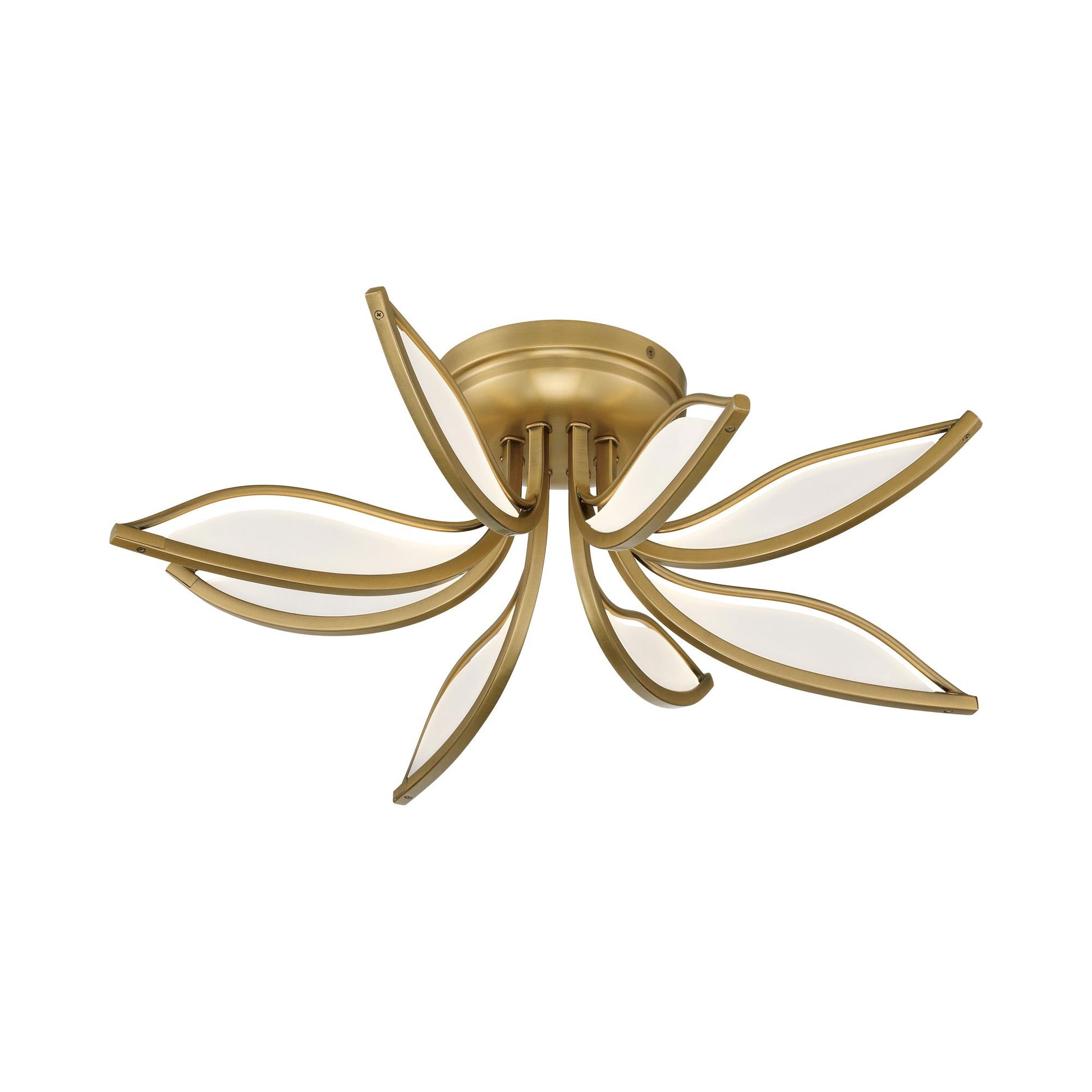 Papilio LED Flush Mount Ceiling Light in Detail.