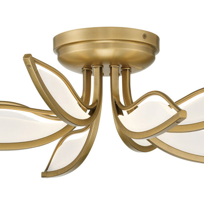 Papilio LED Flush Mount Ceiling Light in Detail.