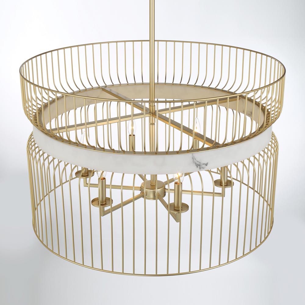 Park Slope Multi Light Pendant Light in Detail.