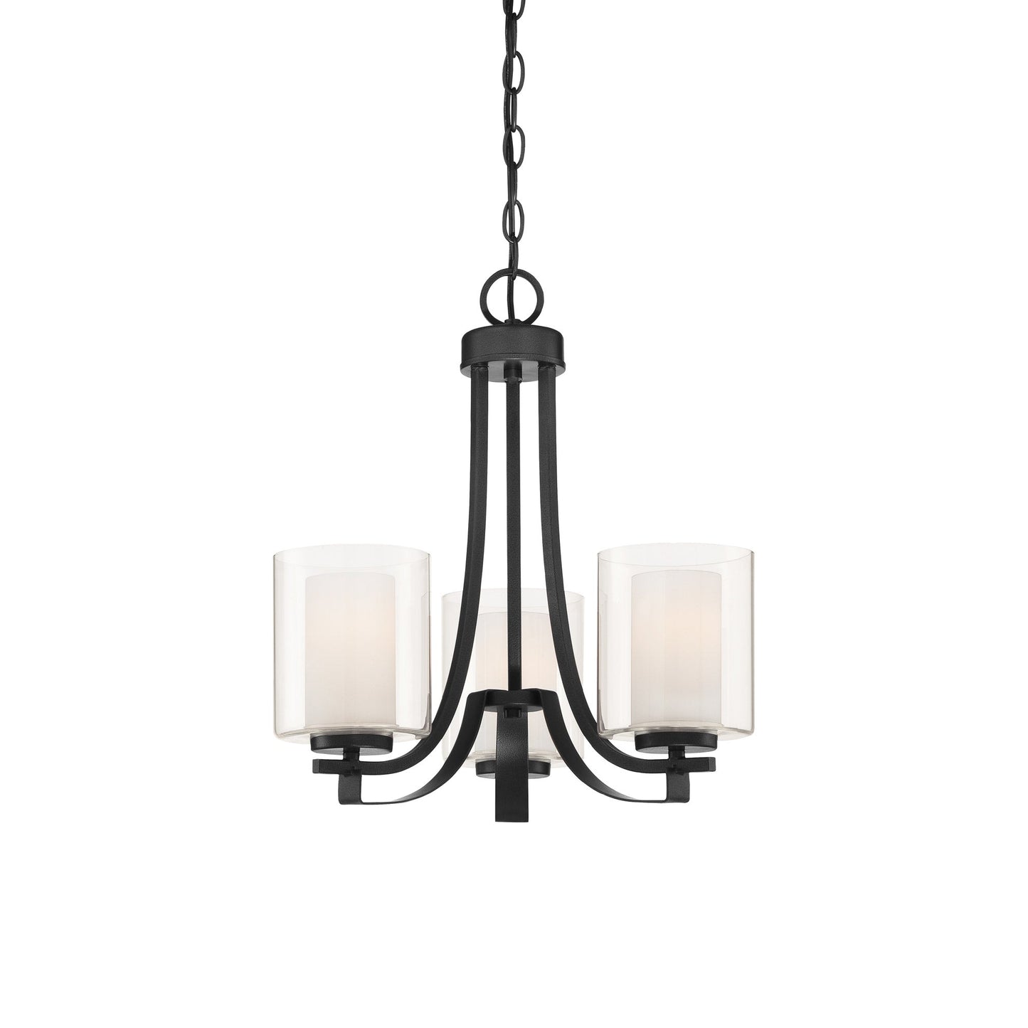 Parsons Studio Mini Chandelier in Sand Coal.