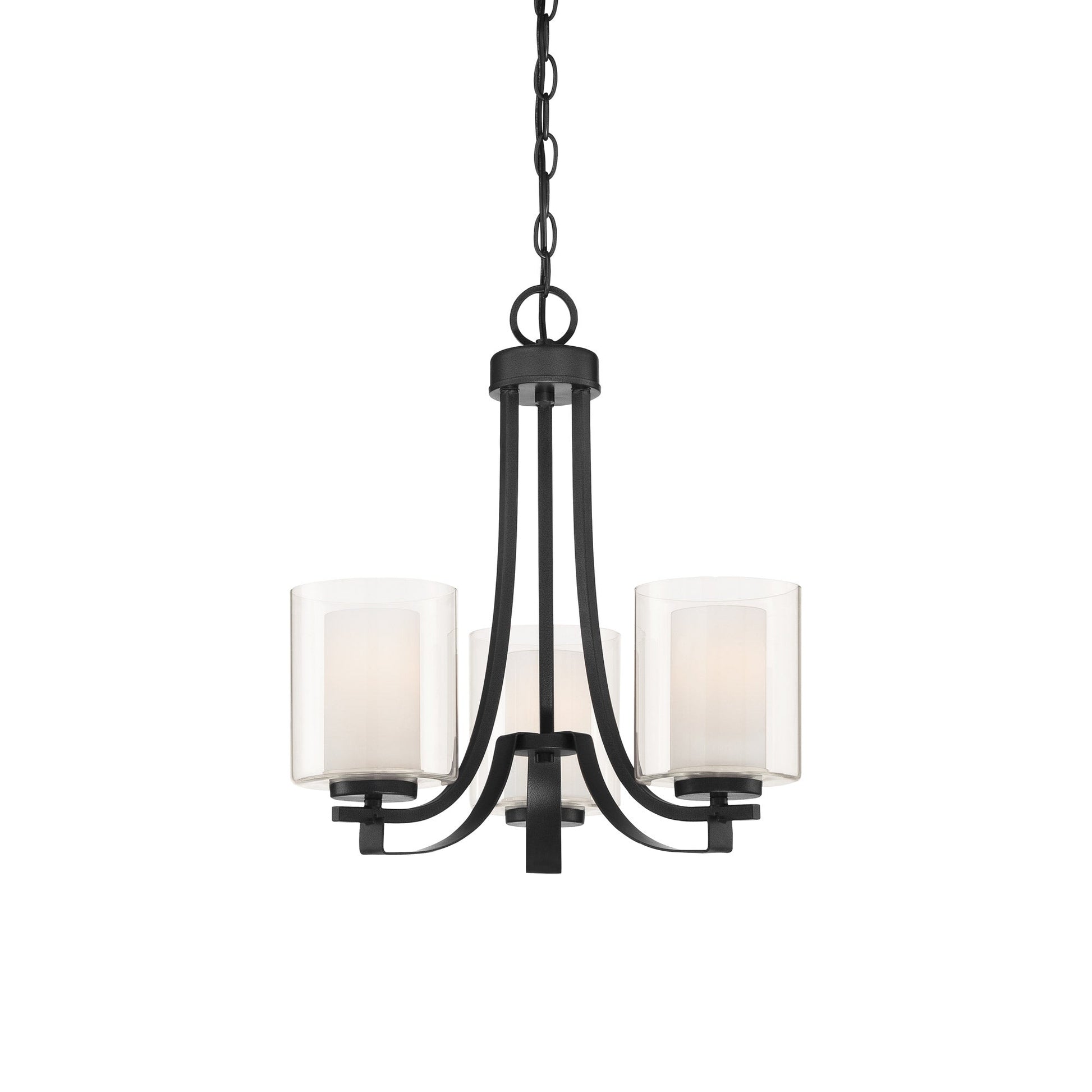 Parsons Studio Mini Chandelier in Sand Coal.