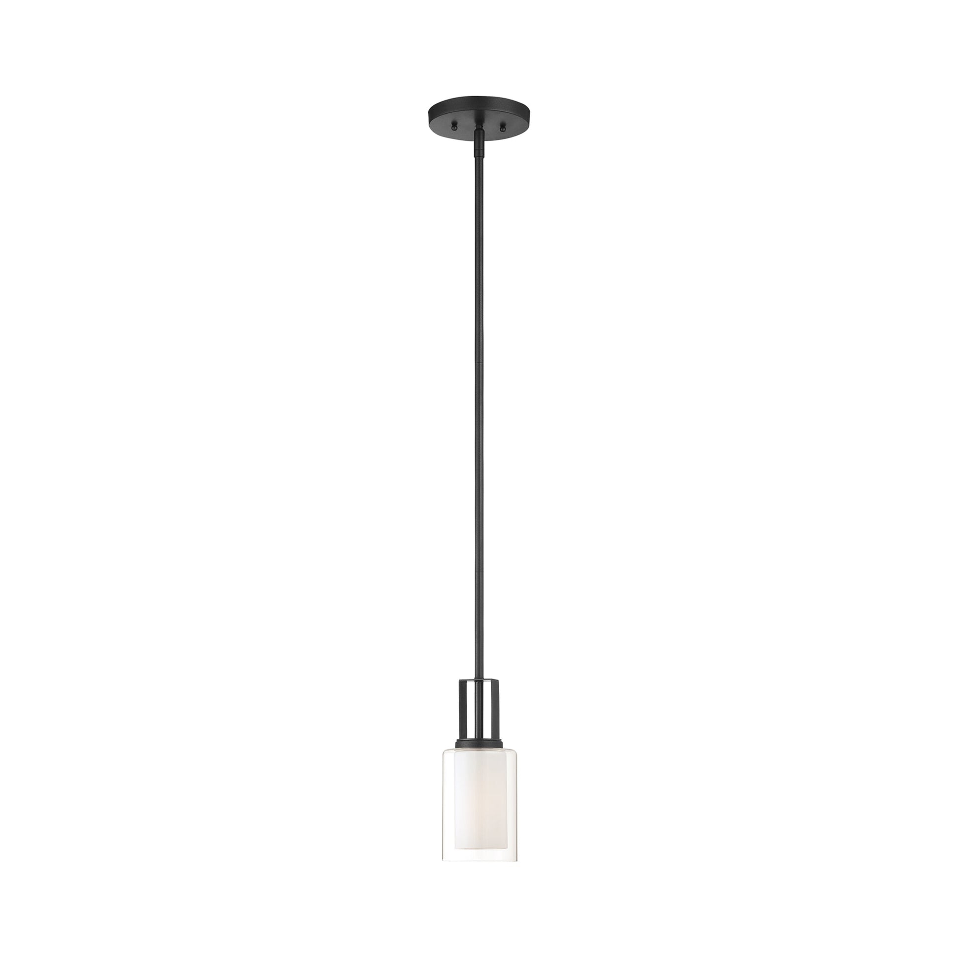Parsons Studio Mini Pendant Light in Sand Coal.