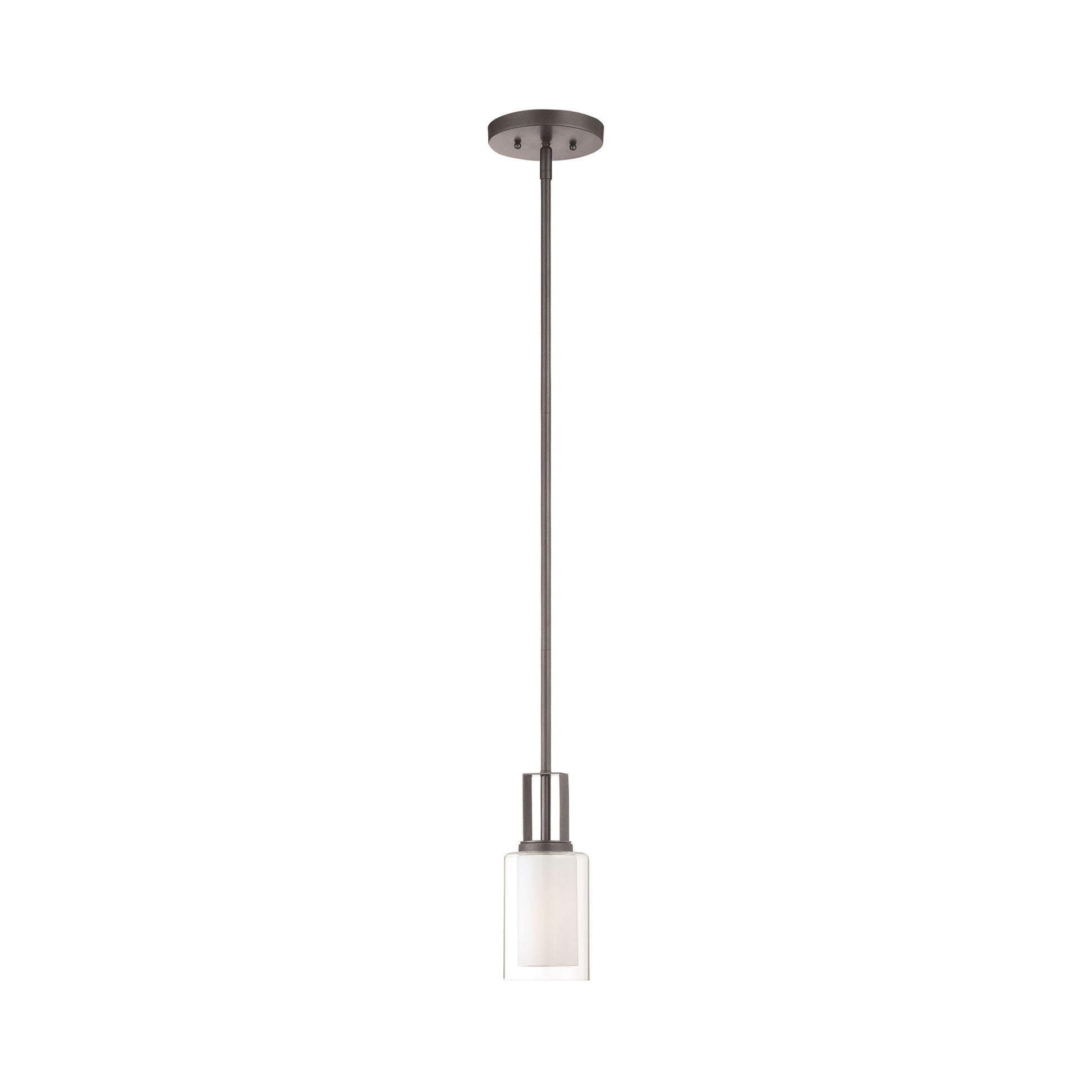 Parsons Studio Mini Pendant Light in Smoked Iron.