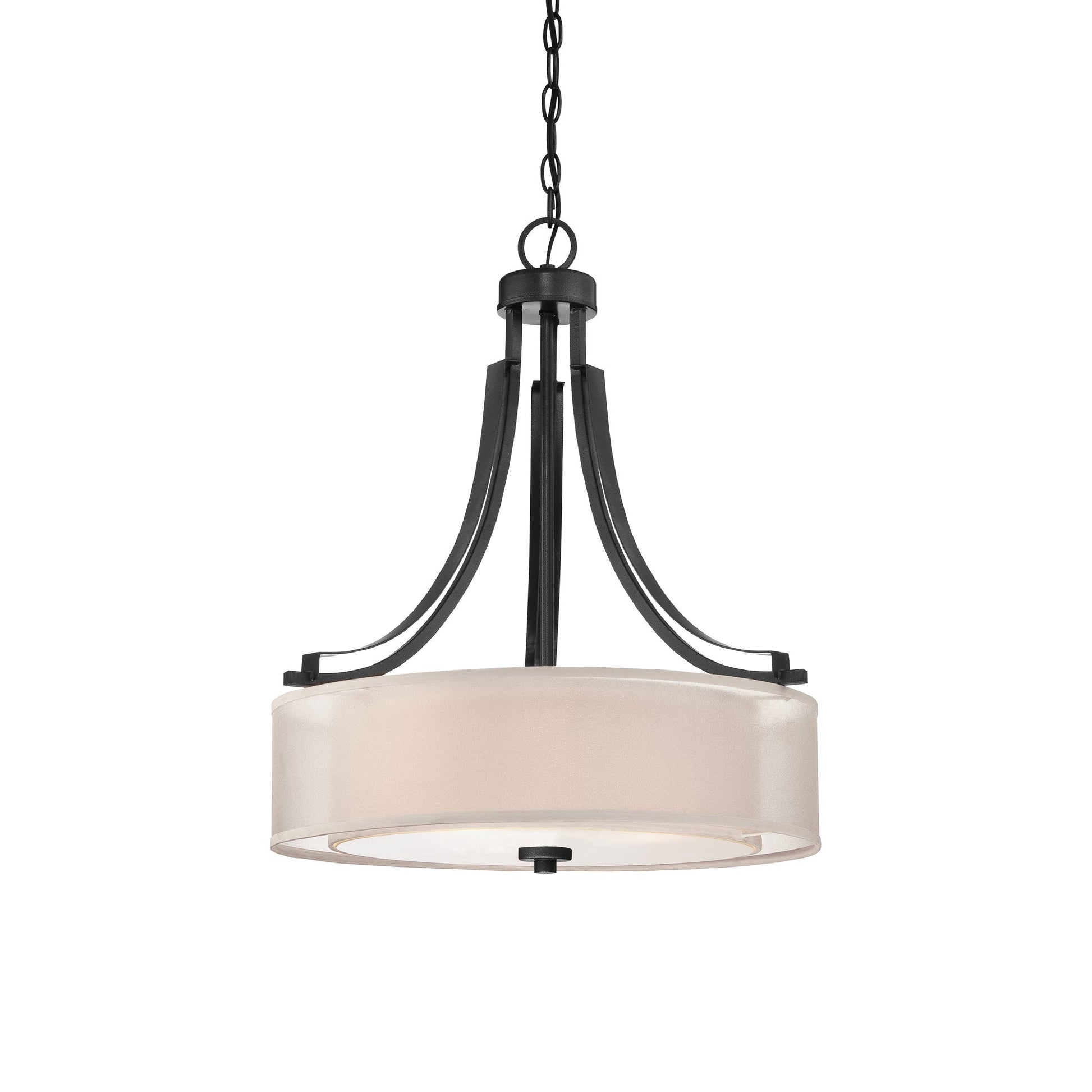 Parsons Studio Pendant Light in Sand Coal.