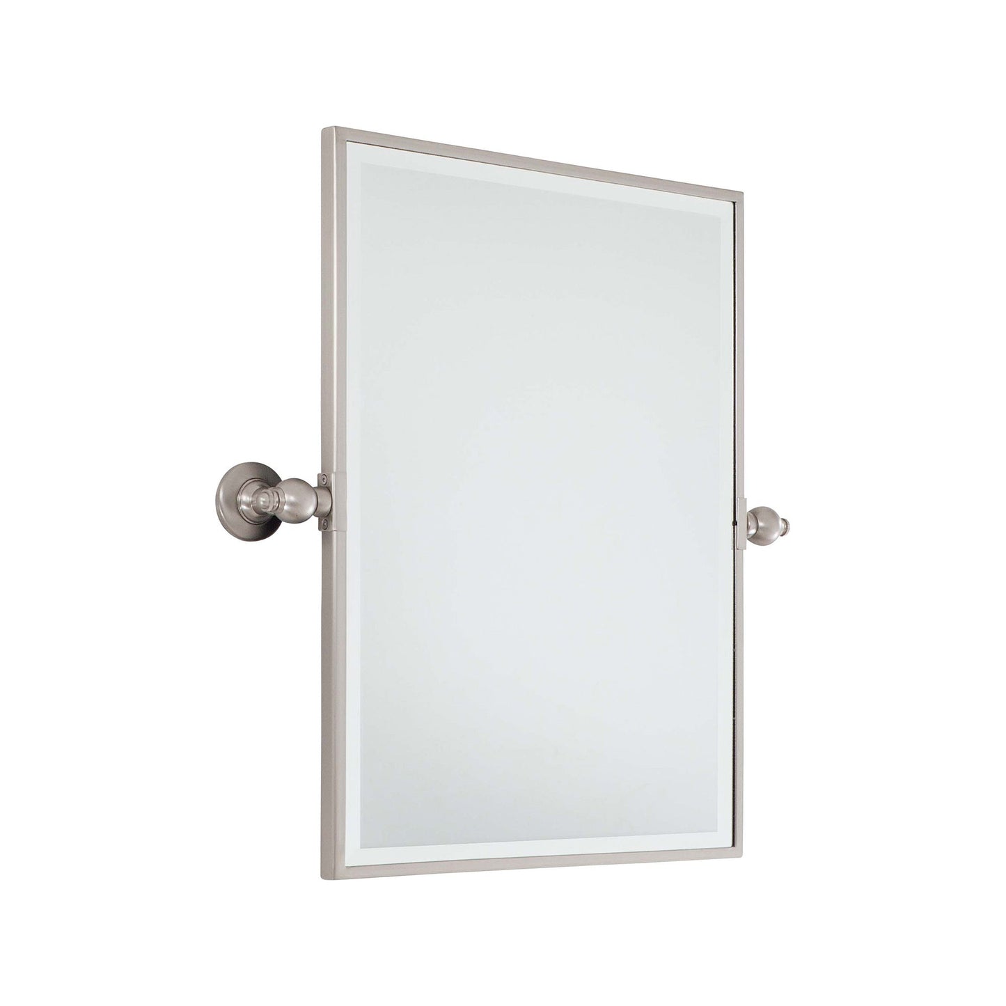 Pivoting Mirrors Rectangle Wall Mirror in Detail.