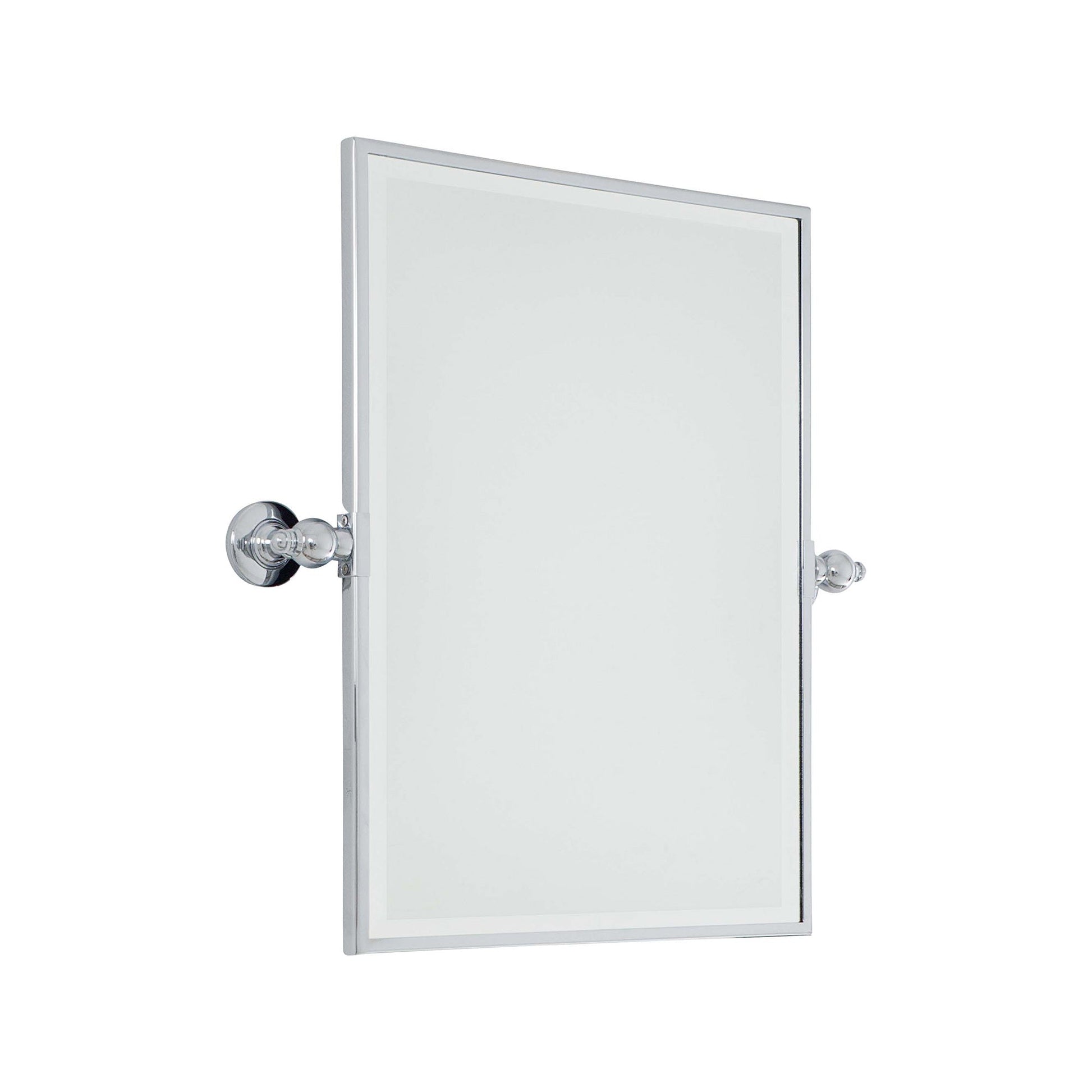 Pivoting Mirrors Rectangle Wall Mirror in Detail.