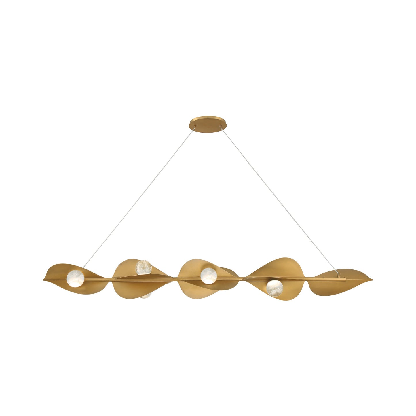 Pod Linear LED Pendant Light in Detail.