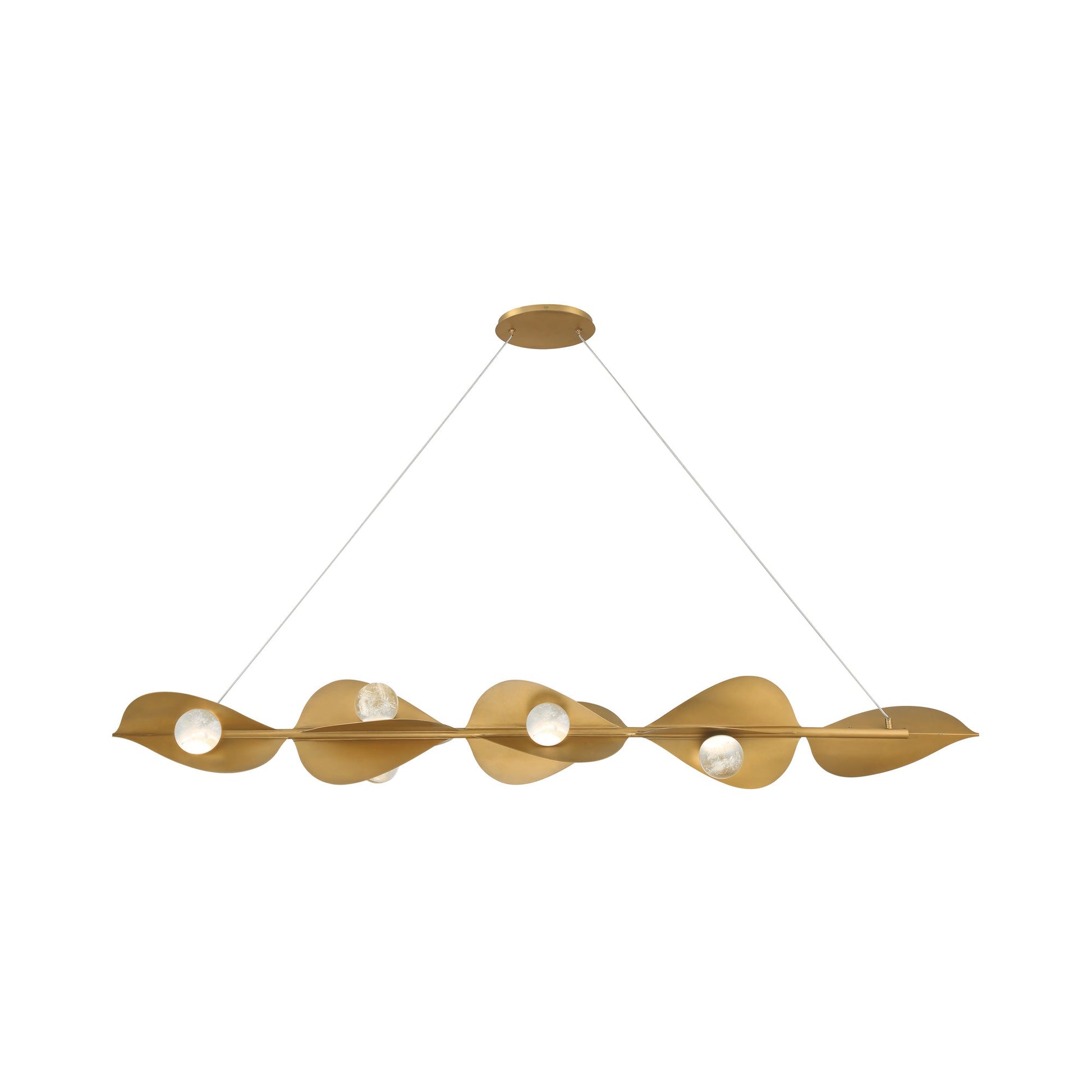 Pod Linear LED Pendant Light in Detail.