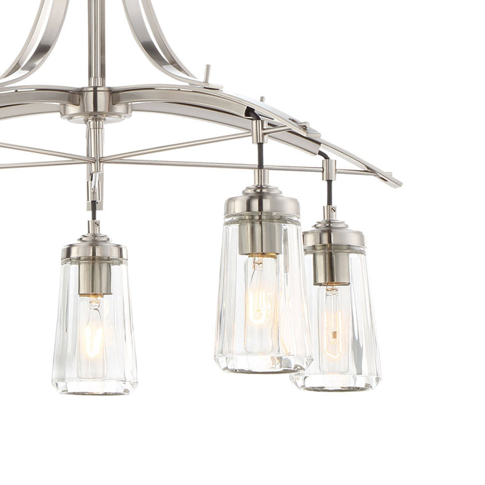 Poleis Chandelier in Detail.