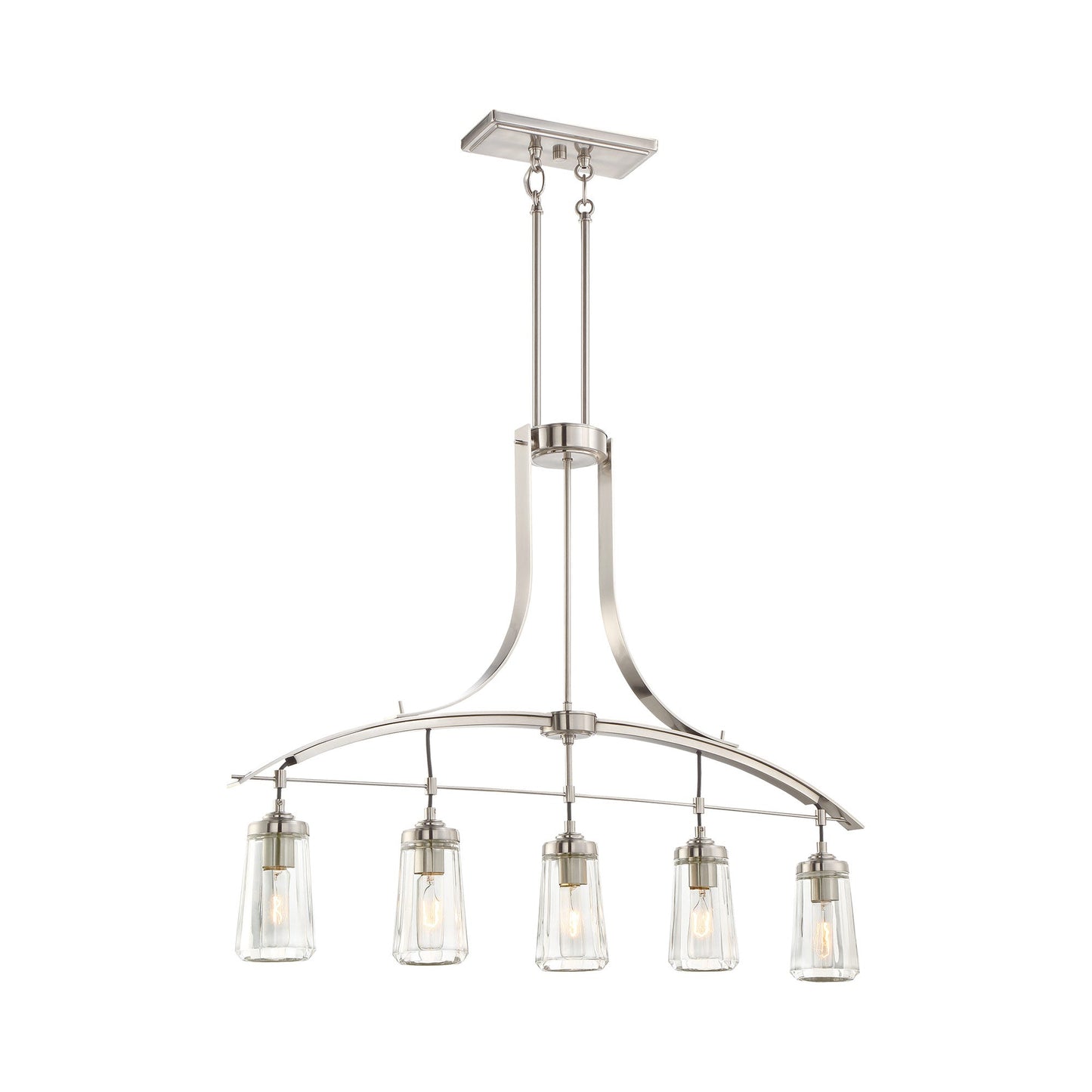 Poleis Linear Pendant Light.