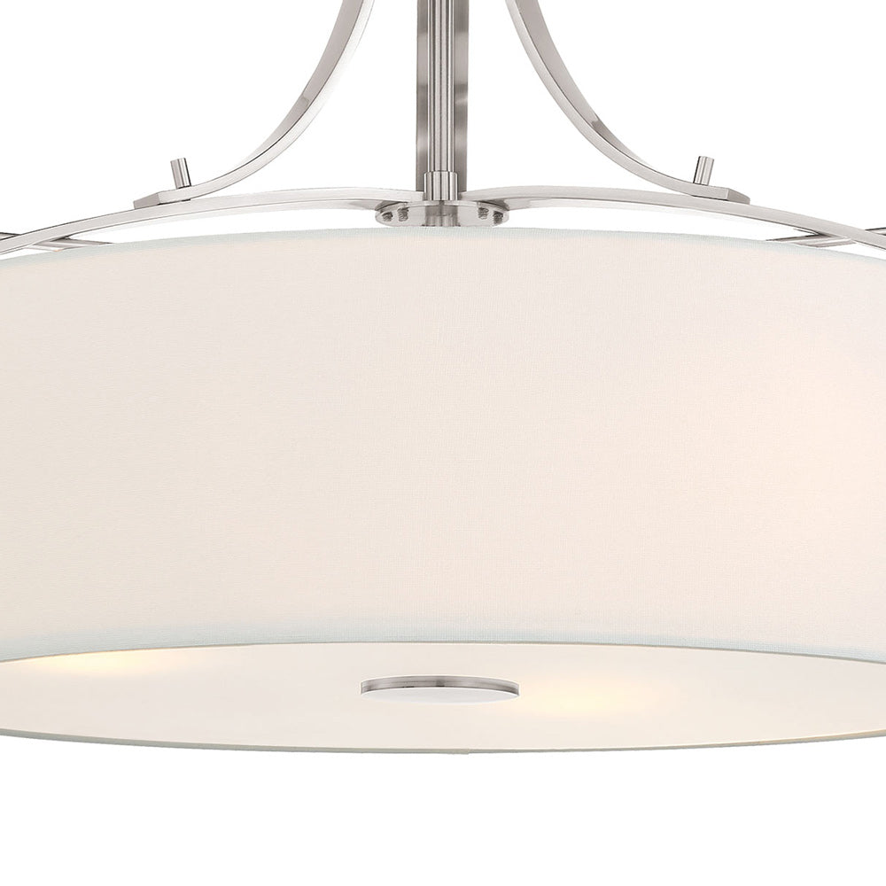 Poleis Semi Flush Mount Ceiling Light in Detail.
