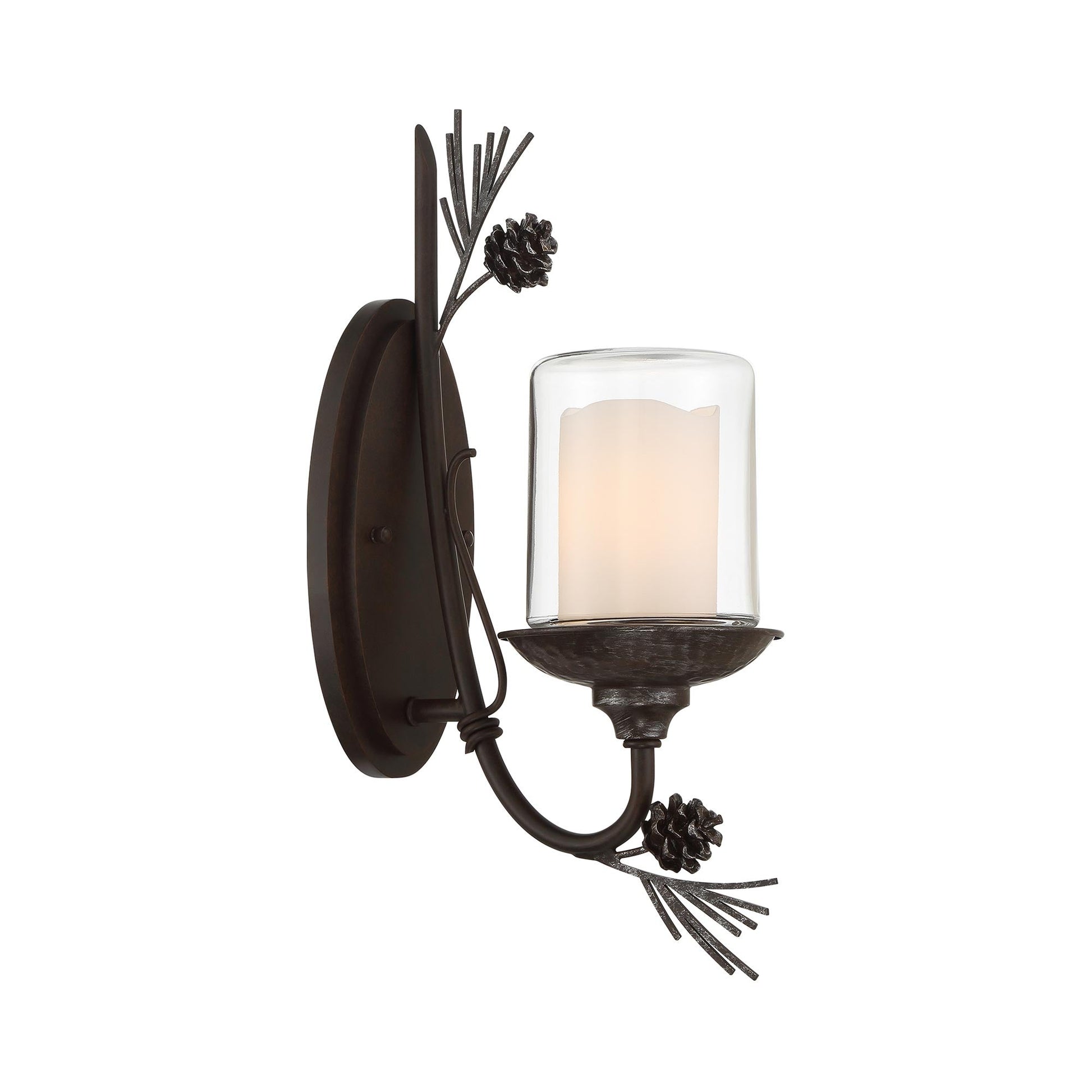 Ponderosa Ridge Outdoor Wall Light in Detail.