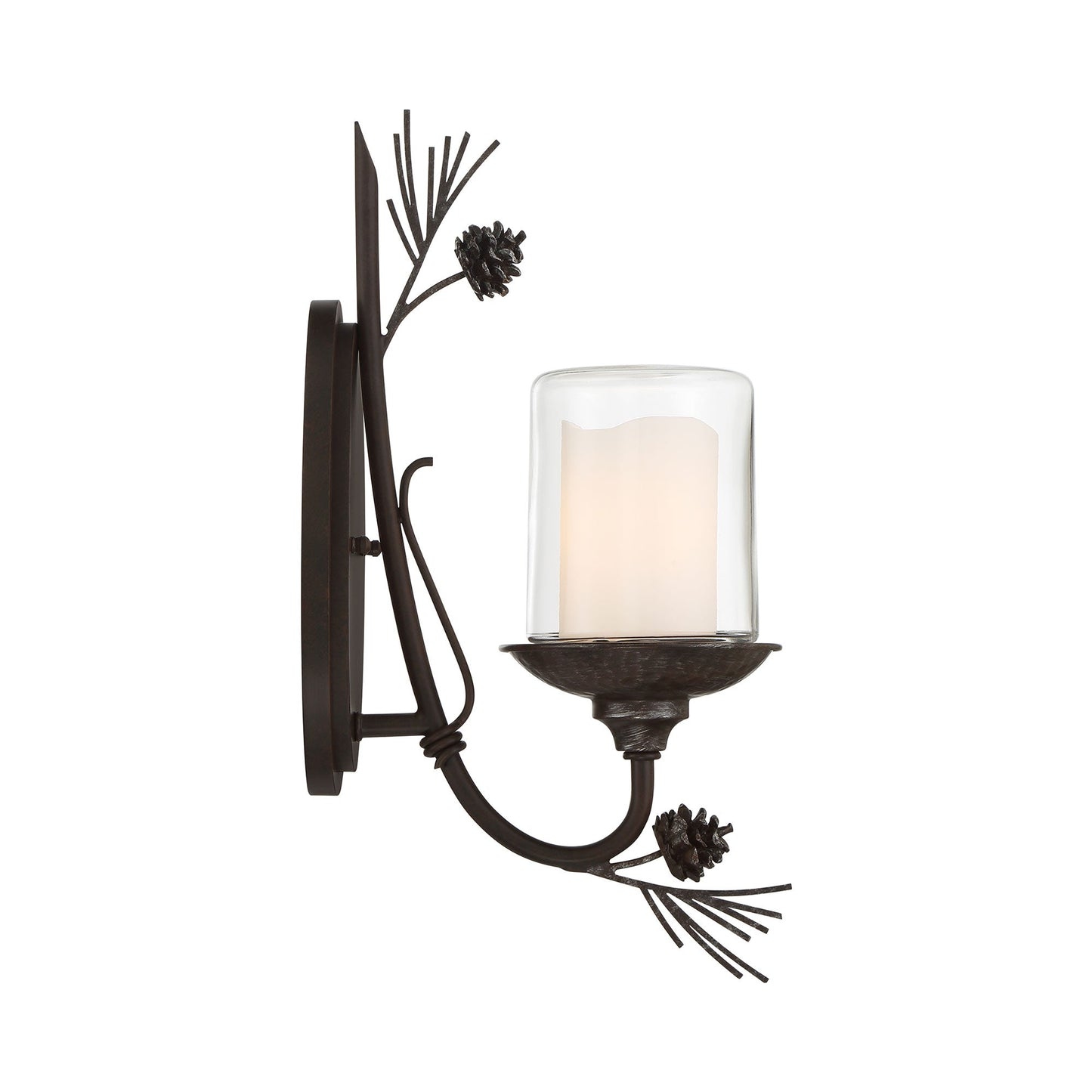 Ponderosa Ridge Outdoor Wall Light in Detail.