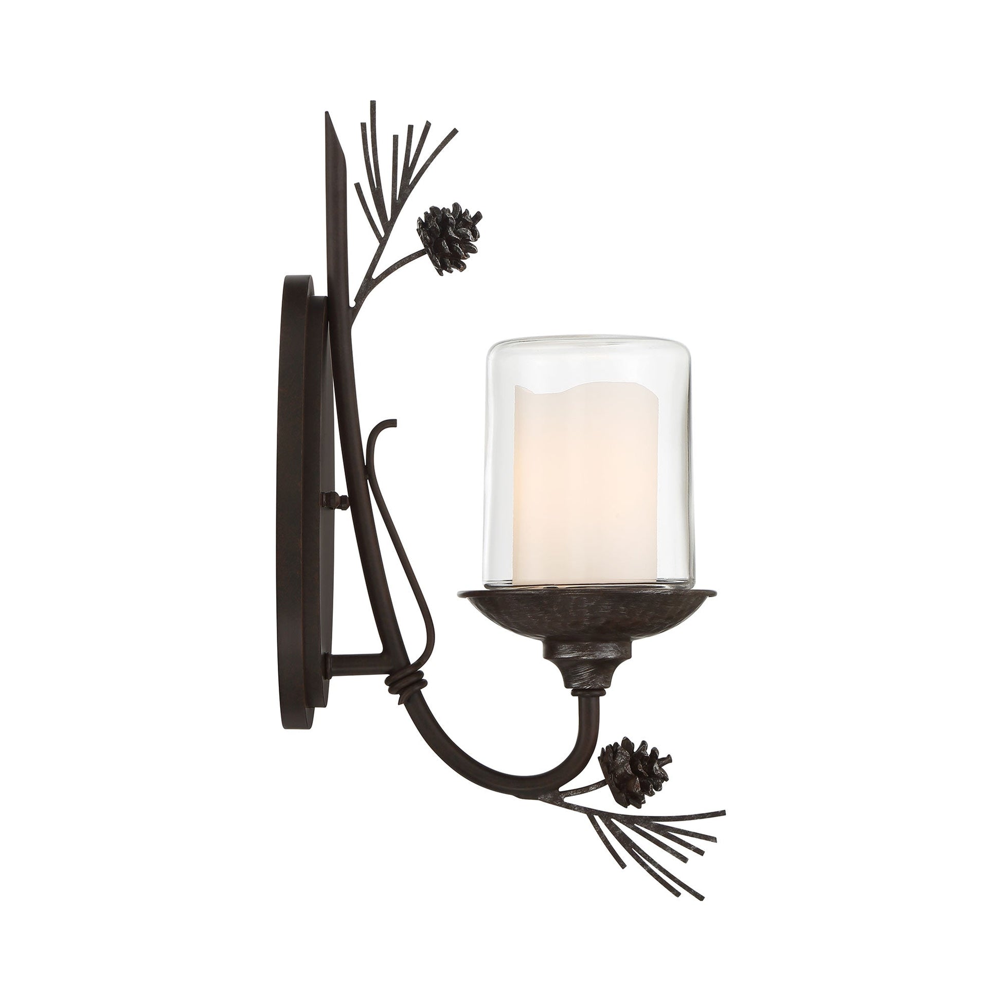 Ponderosa Ridge Outdoor Wall Light in Detail.