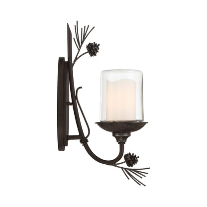 Ponderosa Ridge Outdoor Wall Light in Detail.