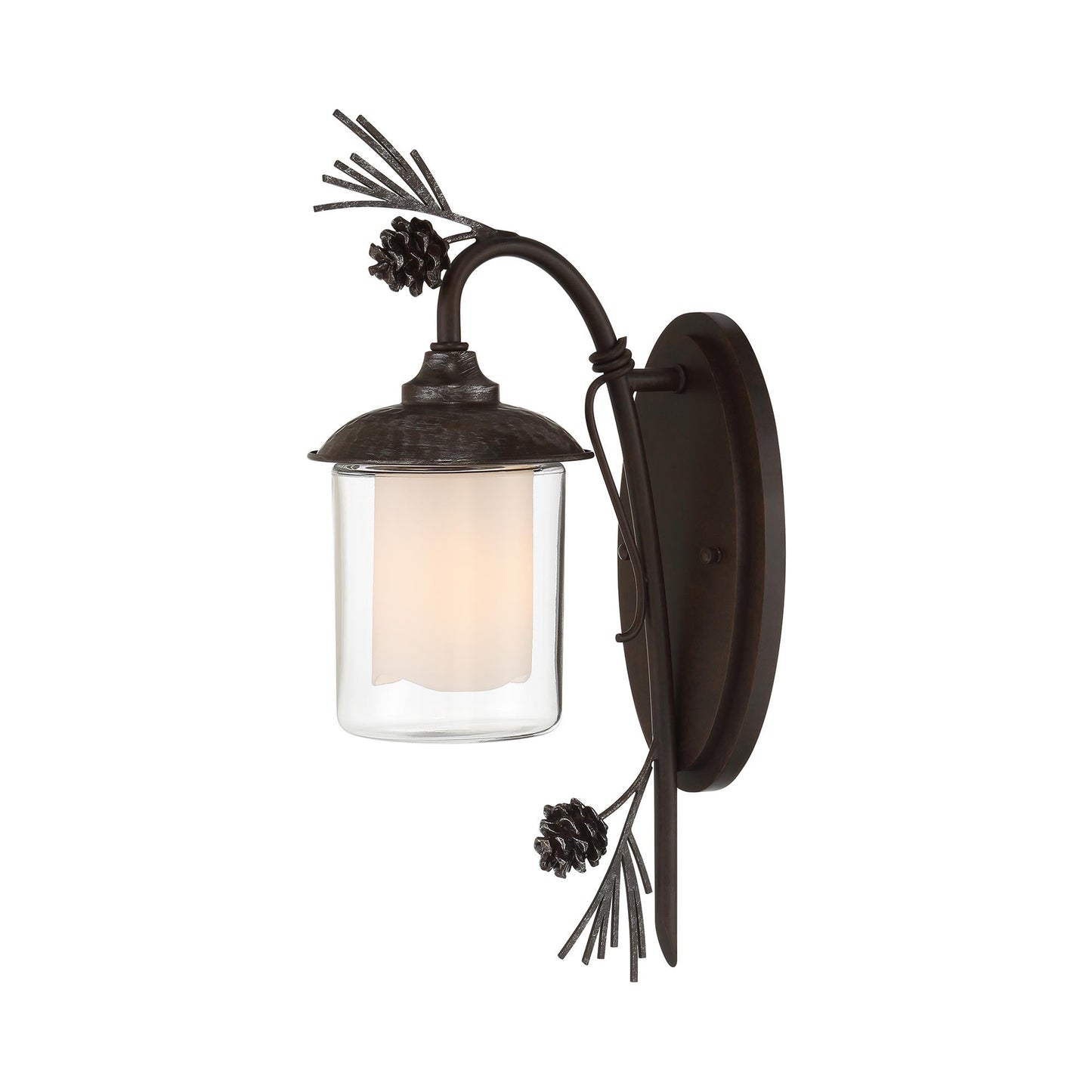 Ponderosa Ridge Outdoor Wall Light in Detail.