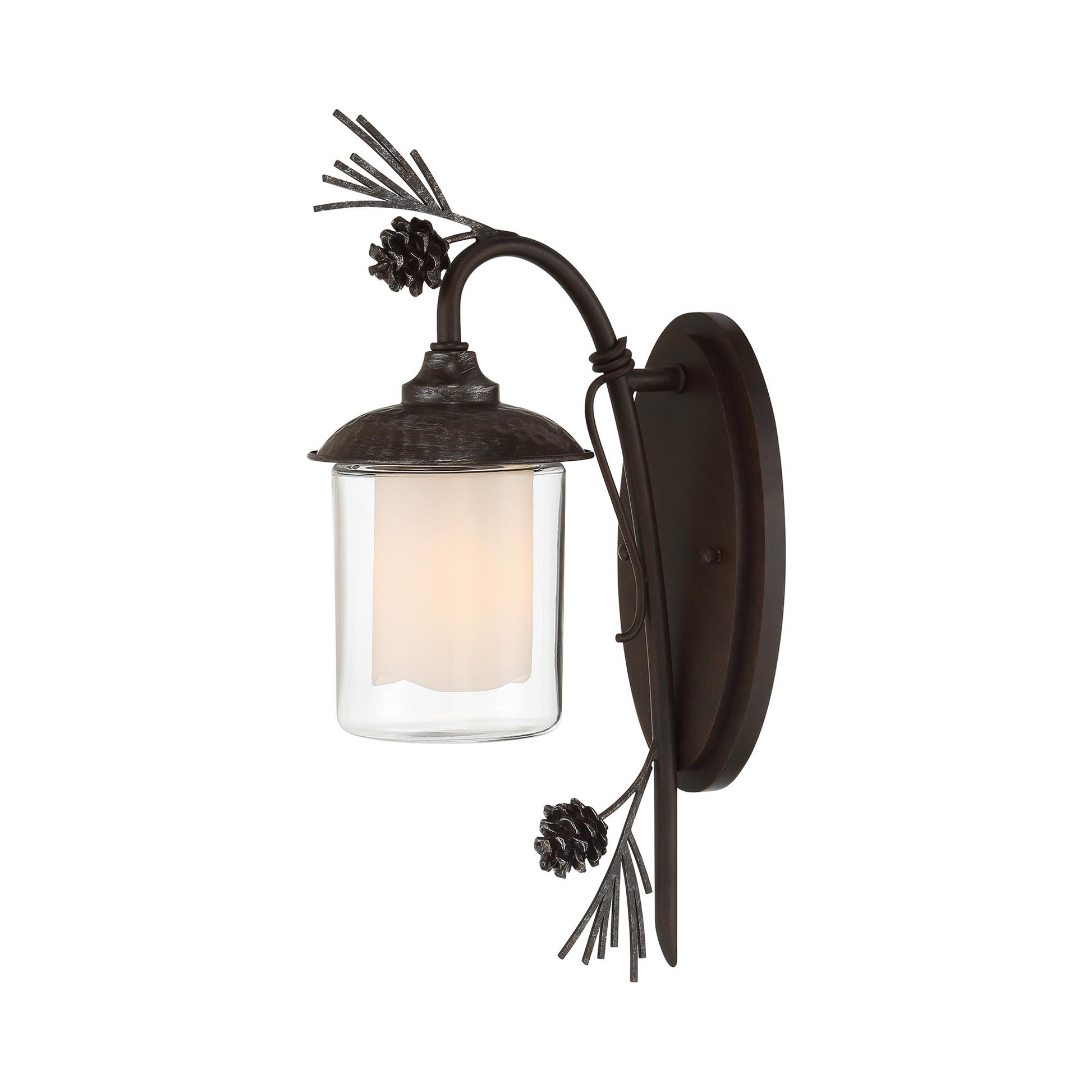 Ponderosa Ridge Outdoor Wall Light in Detail.