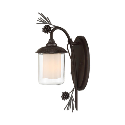 Ponderosa Ridge Outdoor Wall Light in Detail.