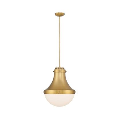 Purelight Pendant Light in Legacy Brass.