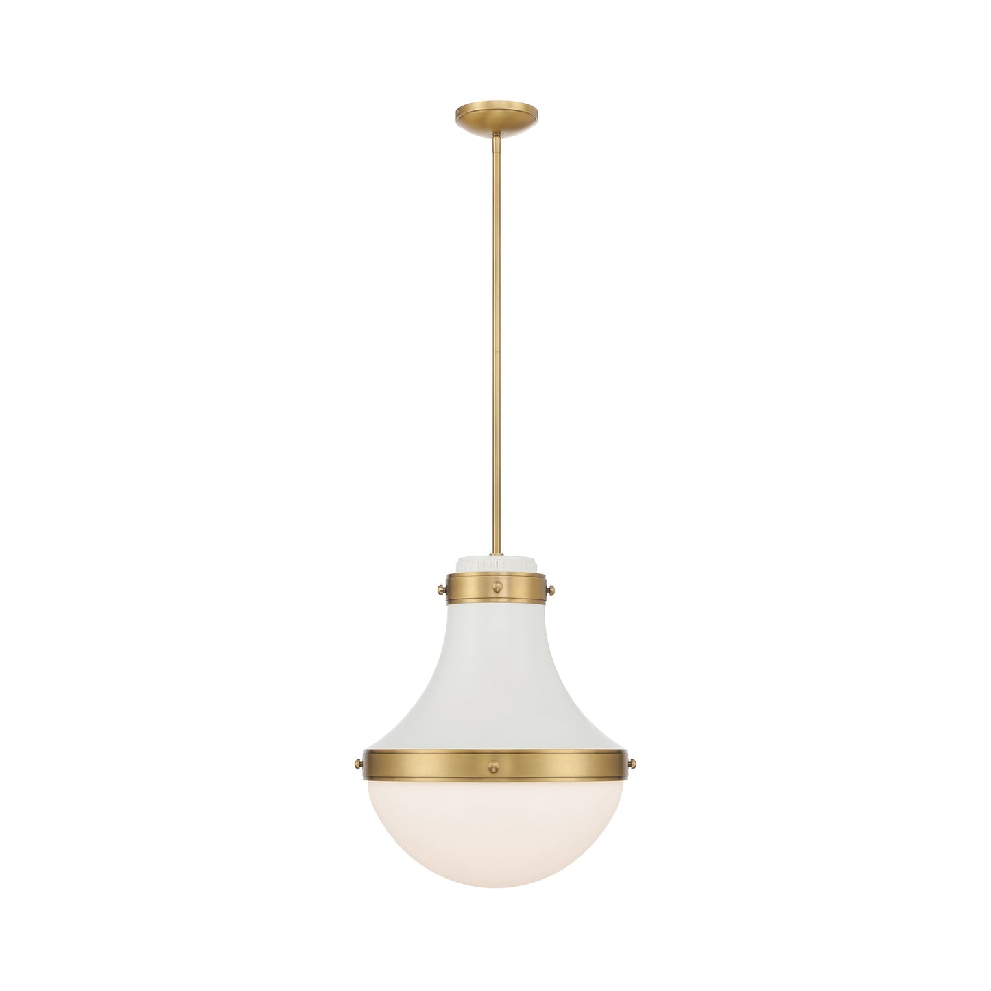 Purelight Pendant Light in Off White Cream.