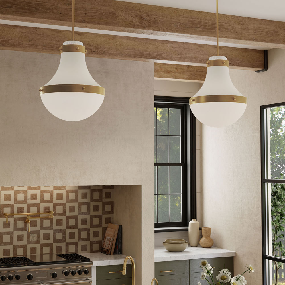 Purelight Pendant Light in kitchen.