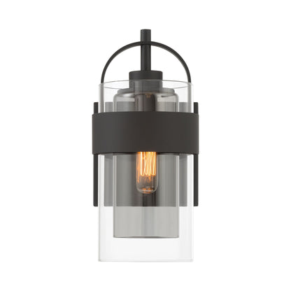 Ravik Bath Wall Light in Dark Matte Black.