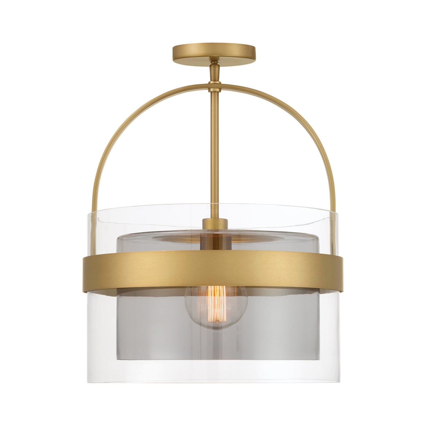 Ravik Semi Flush Mount Ceiling Light in Detail.
