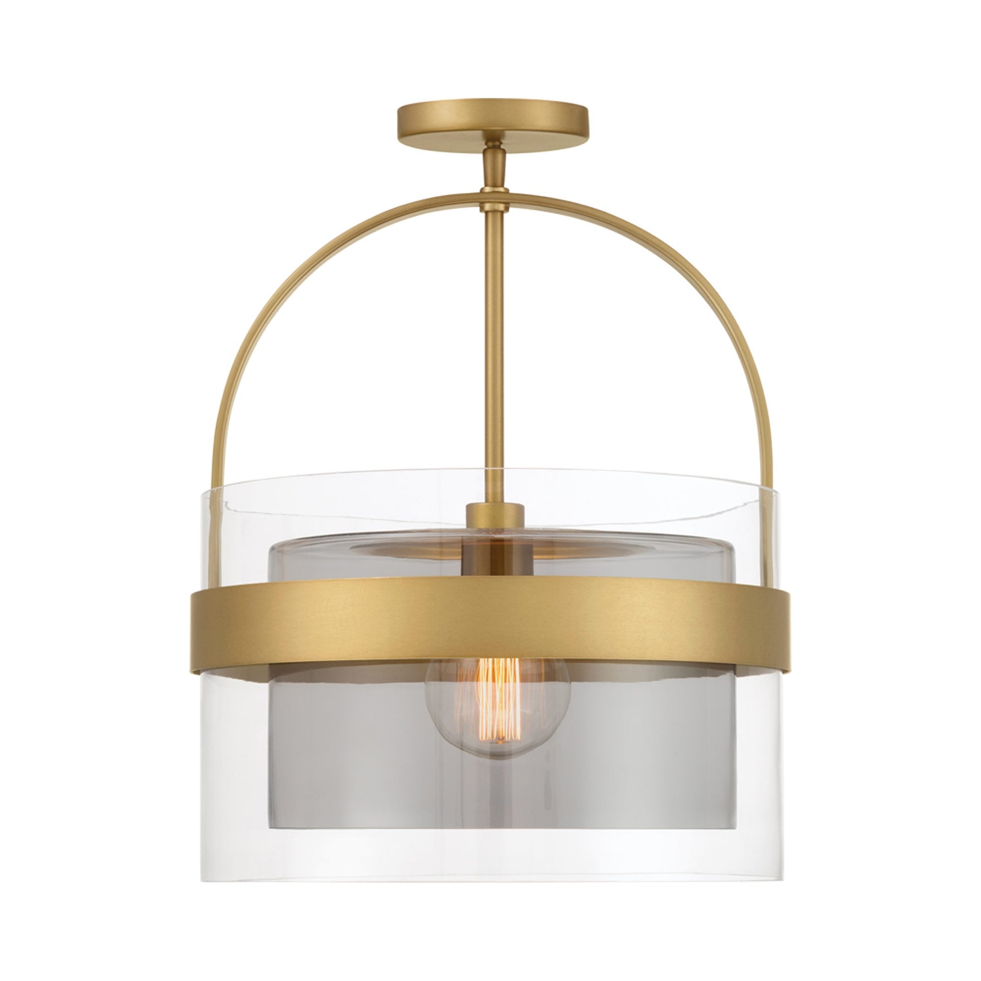 Ravik Semi Flush Mount Ceiling Light in Detail.