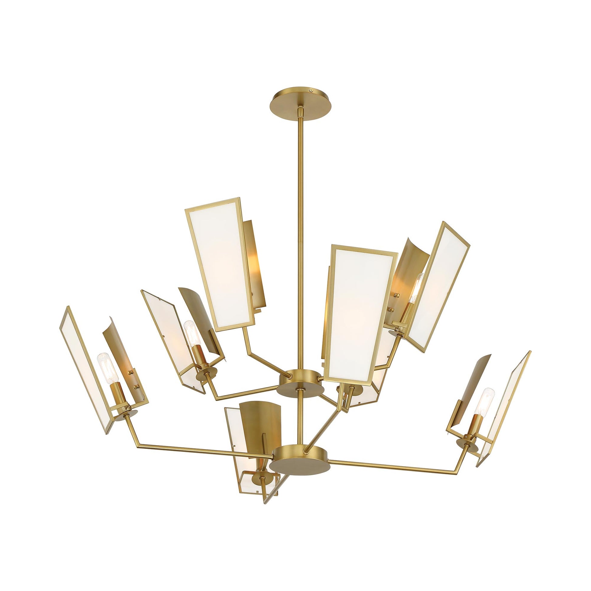 Ricochet Chandelier in Detail.