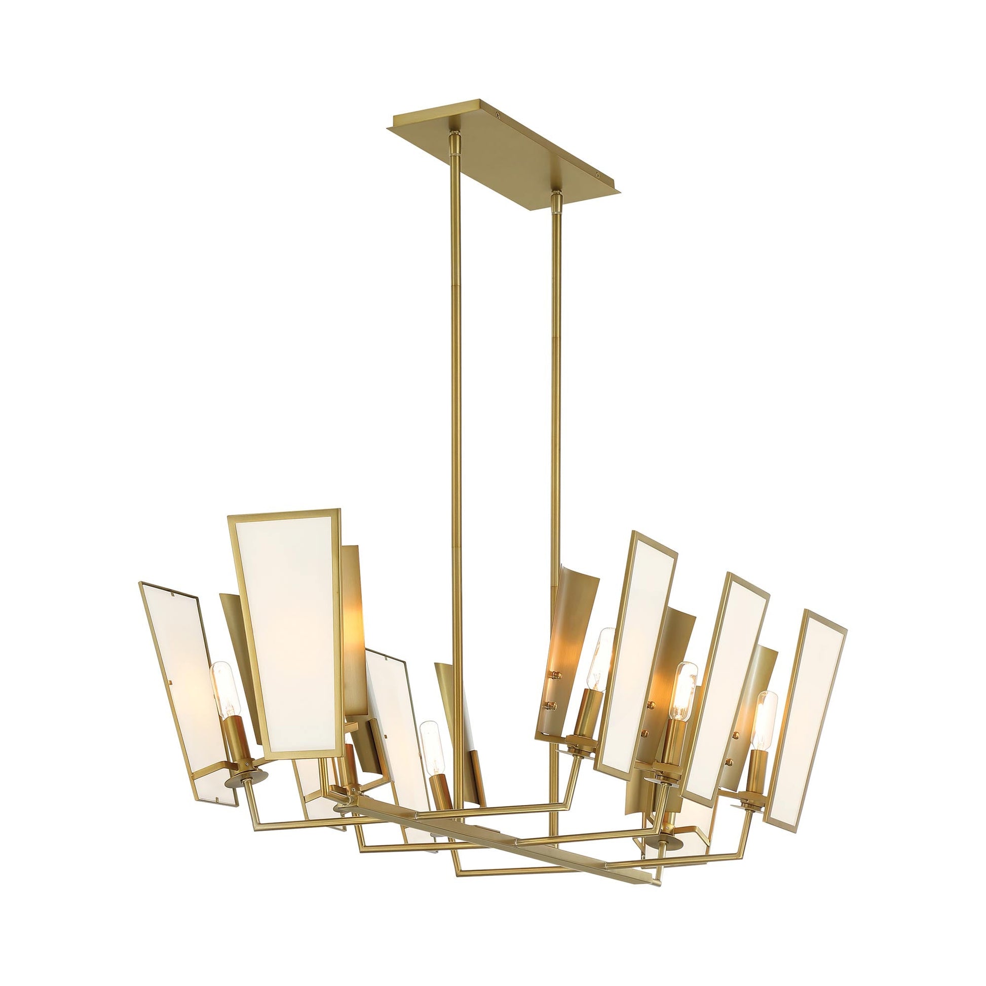 Ricochet Linear Pendant Light in Detail.