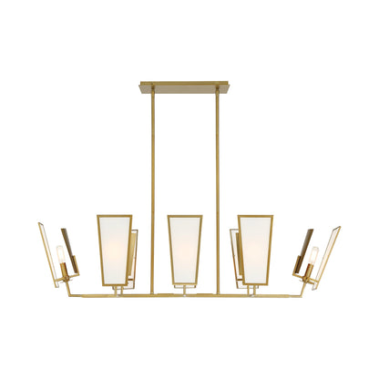 Ricochet Linear Pendant Light in Detail.