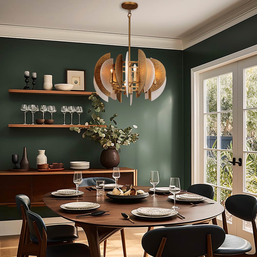 Saint-Martin 3464 Pendant Light in dining room.