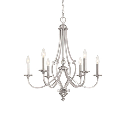 Savannah Row Chandelier (6-Light).