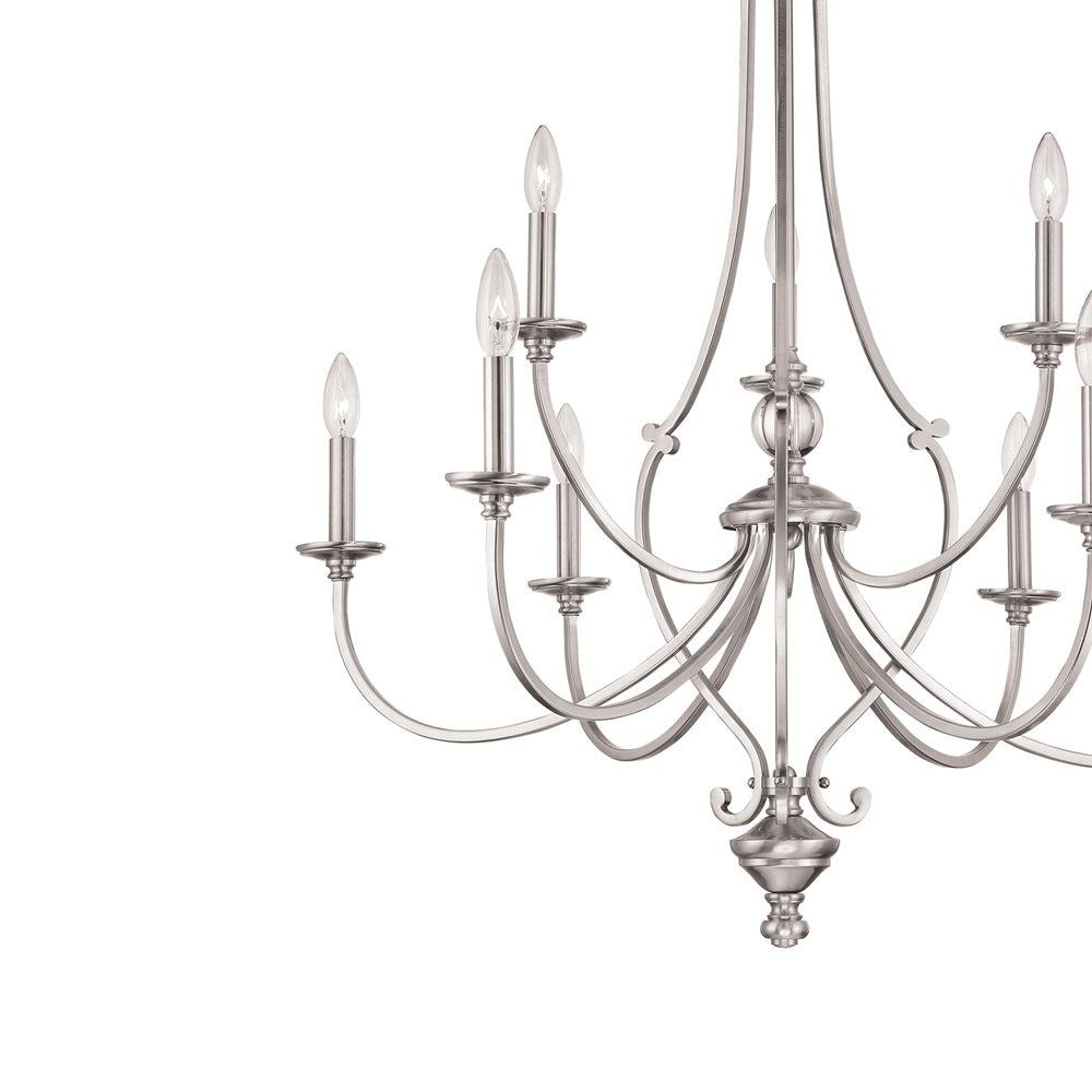 Savannah Row Chandelier in Detail.