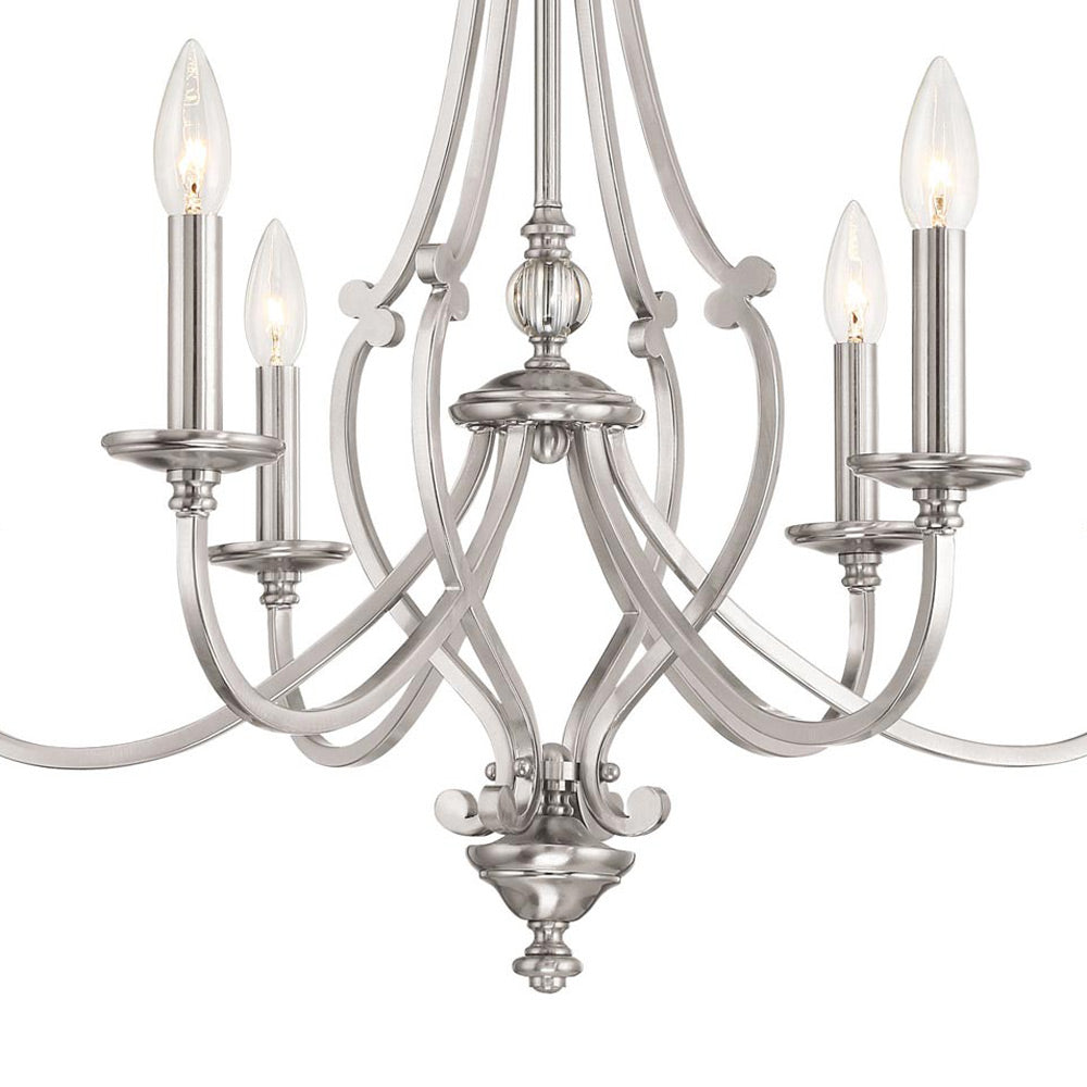 Savannah Row Chandelier in Detail.