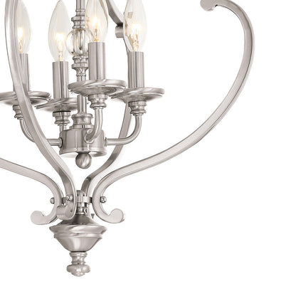 Savannah Row Convertible Semi Flush Mount Celling Light in Detail.