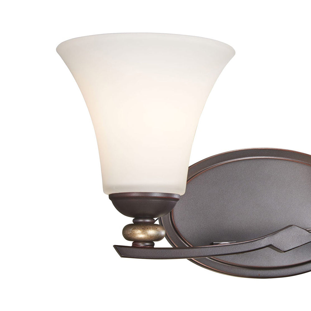 Shadowglen Bath Wall Light in Detail.