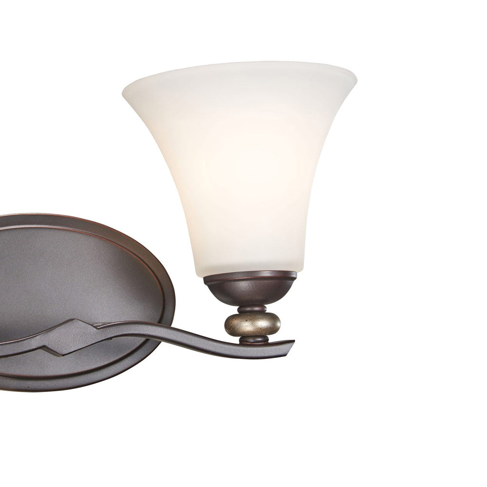 Shadowglen Bath Wall Light in Detail.