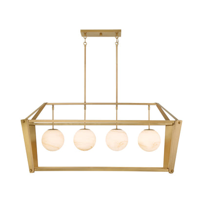 Shimmer Linear Pendant Light.