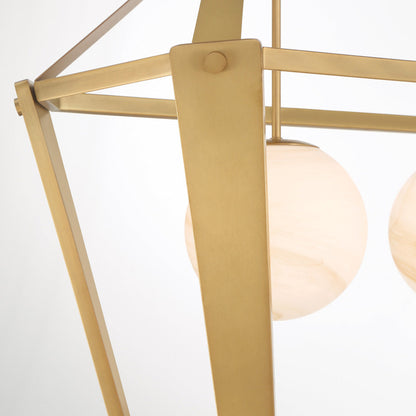 Shimmer Linear Pendant Light in Detail.