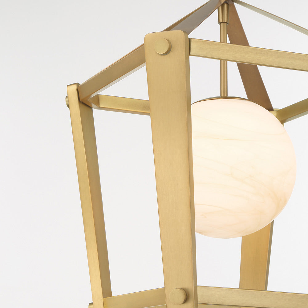 Shimmer Pendant Light in Detail.