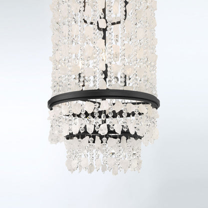 Shimmering Elegance Pendant Light in Detail.